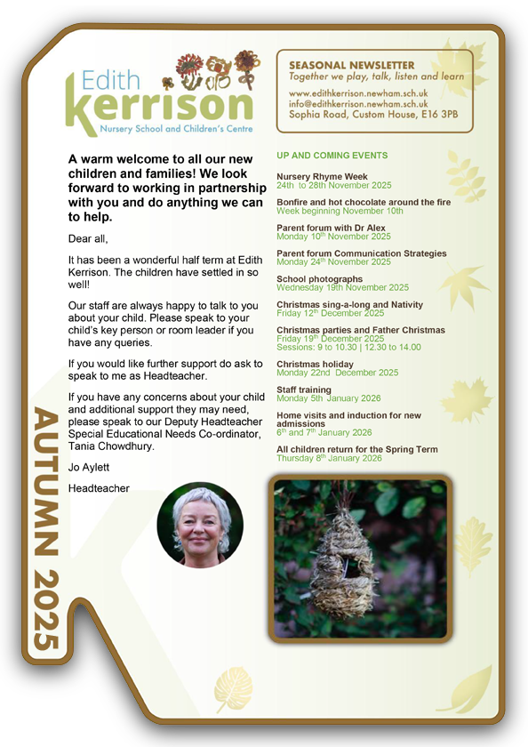 Autumn Newsletter 2025