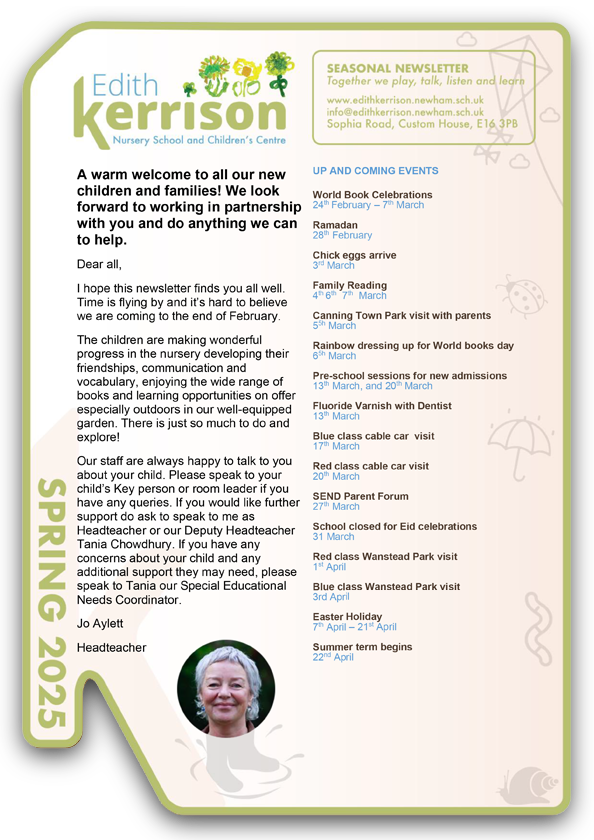 Spring Newsletter 2025