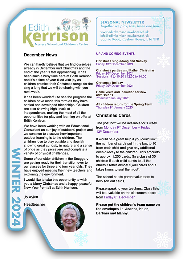 Winter Newsletter 2024